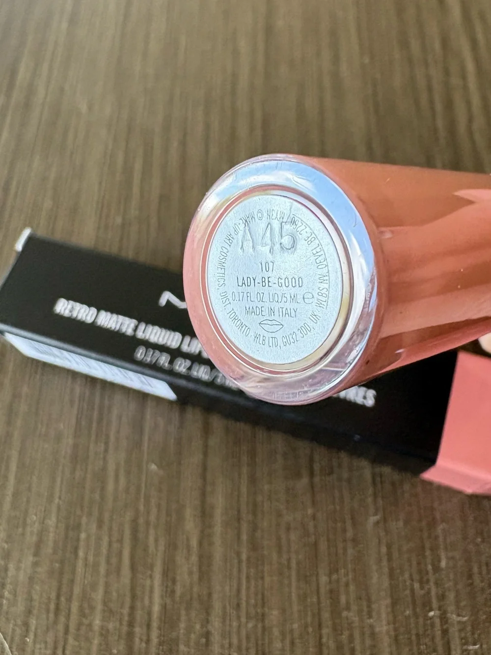 MAC Retro Matte Liquid Lipcolour - Lady-Be-Good 107